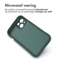 imoshion EasyGrip Backcover Apple iPhone 14 - Donkergroen