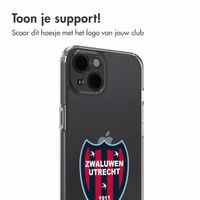 Clear Backcover Apple iPhone 13 - Zwaluwen Utrecht '11