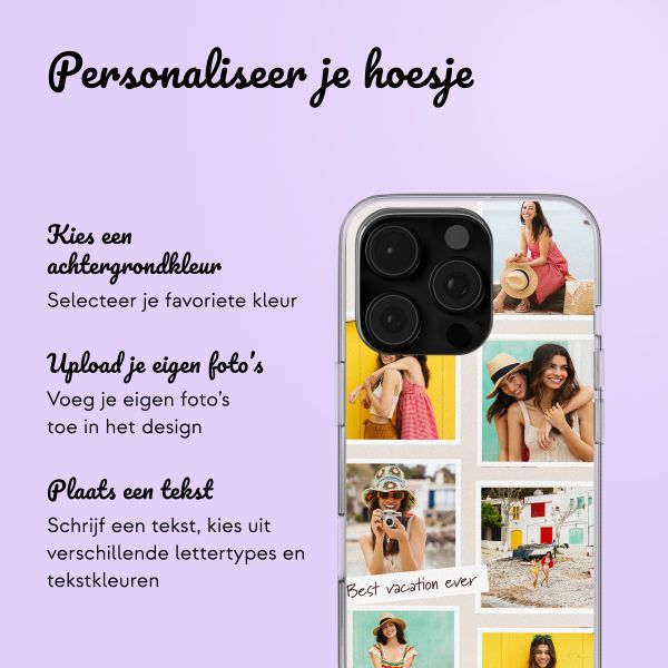 Hoesje met eigen foto en/of tekst Apple iPhone 16 Pro Max - Filmrol nummer 3