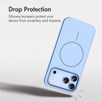 imoshion Colour Case with Thin MagSafe Ring Apple iPhone 18 Pro Max / 17 Pro Max - Light Blue