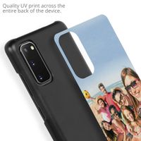 Ontwerp je eigen Samsung Galaxy S20 hardcase hoesje - Zwart