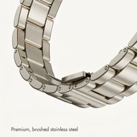Selencia Slim Steel Link Band Apple Watch | 38/40/41/42 mm - Starlight