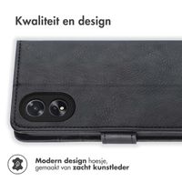 imoshion Luxe Bookcase Oppo A18 / Oppo A38 - Zwart