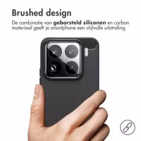 imoshion Brushed Backcover Xiaomi 15 Pro - Zwart