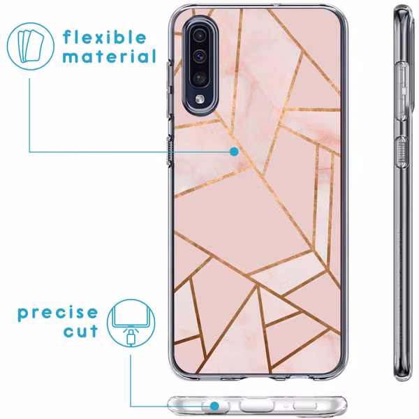 imoshion Design hoesje Samsung Galaxy A50 / A30s - Pink Graphic