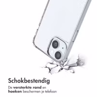 imoshion Backcover met koord + armband Apple iPhone 15 - Parels Hartjes
