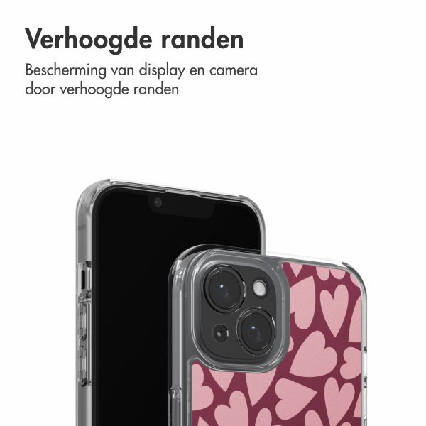 imoshion Design hoesje Apple iPhone 15 - Hearty Blush