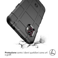 imoshion Rugged Shield Backcover Samsung Galaxy Xcover 6 Pro - Zwart
