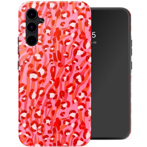 Selencia Vivid Tough Backcover Samsung Galaxy A34 - Wild Spots Lipstick