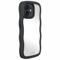 Holdit Wavy Case iPhone 12/12 Pro - Black / Mirror