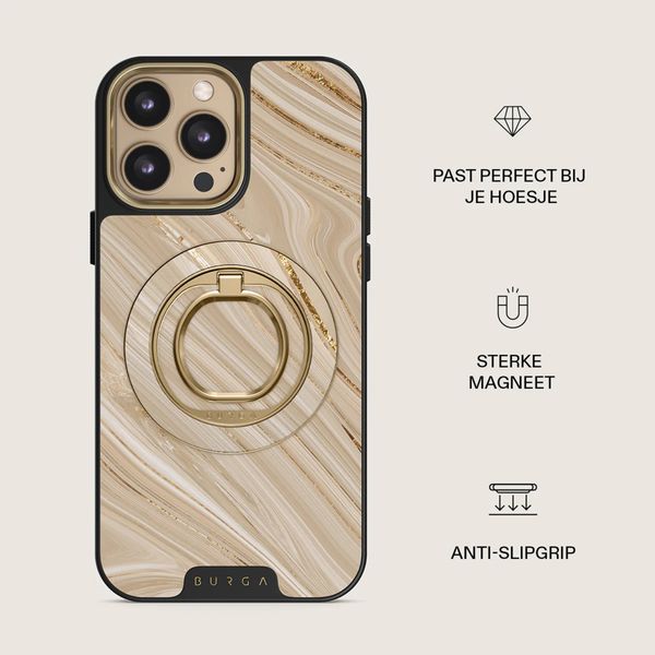 Burga Ringholder MagSafe Gold - Telefoonring - Full Glam