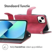 imoshion Bookcase met koord Apple iPhone 13 - Rood