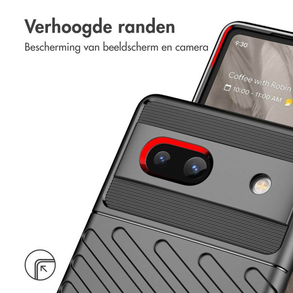 imoshion Thunder Backcover Google Pixel 7a - Zwart