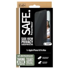 SAFE by PanzerGlass Privacy Screenprotector Ultra Wide Fit met applicator iPhone 16 Pro Max