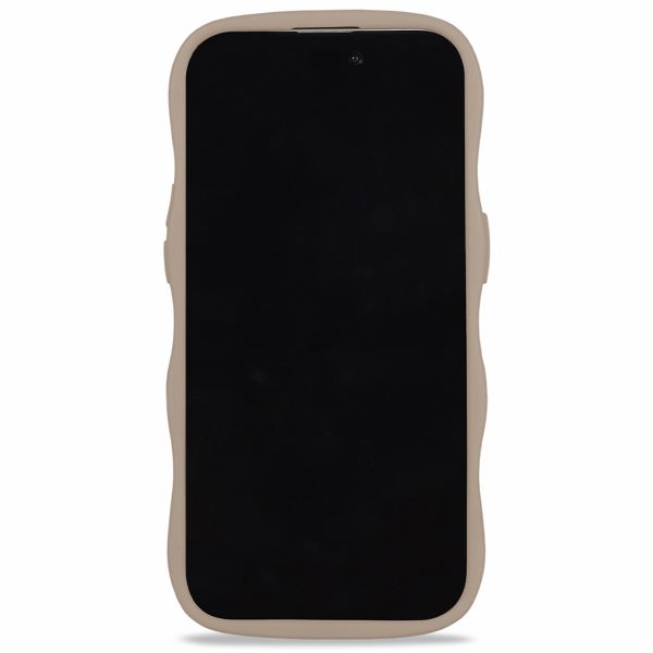 Holdit Wavy Case Apple iPhone 15 Pro Max - Mocha Brown