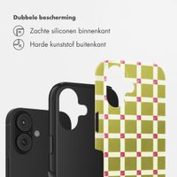 Selencia Vivid Backcover Apple iPhone 17 - Check This Olive