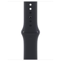 Apple Sport Band Apple Watch Series 1 t/m 9 / SE (38/40/41 mm) | Series 10 (42 mm) - Maat M/L - Midnight