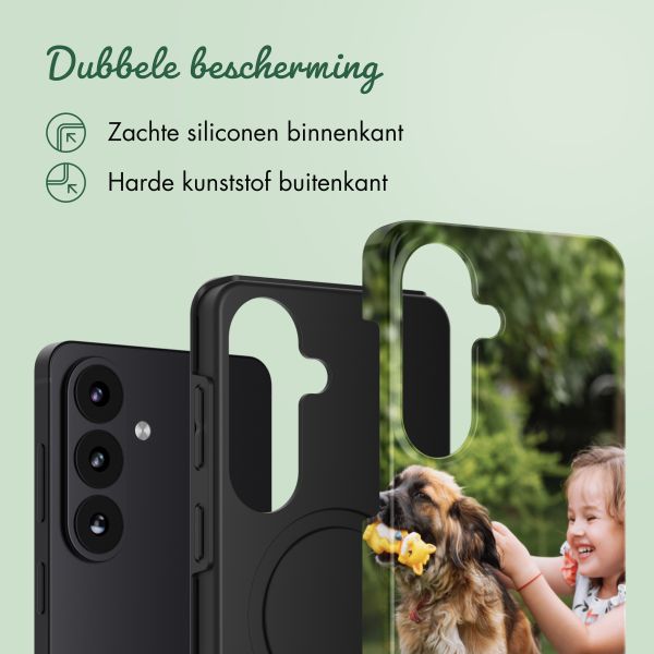 Ontwerp je eigen tough case met MagSafe Samsung Galaxy S26 - Wit