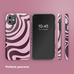 Selencia Vivid Backcover Apple iPhone 11 - Wavy Swirl Pink Plum