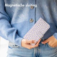 imoshion Design Bookcase Motorola Moto G34 - White Daisy
