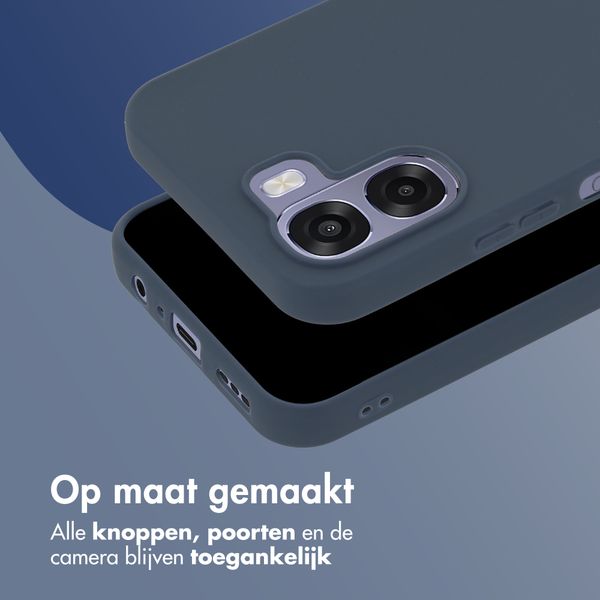 imoshion Color Backcover Oppo A6x (4G/5G) - Donkerblauw