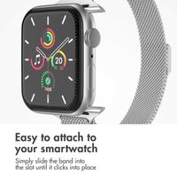imoshion Slim Milanese Band Apple Watch | 38/40/41/42 mm - Silver