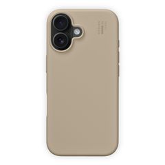 iDeal of Sweden Silicone Case met MagSafe Apple iPhone 16 - Beige