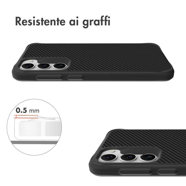 imoshion Rugged Hybrid Case Samsung Galaxy S23 Plus - Zwart