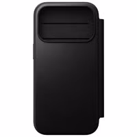 Nomad Modern Leather Folio Bookcase Apple iPhone 18 Pro Max - Black