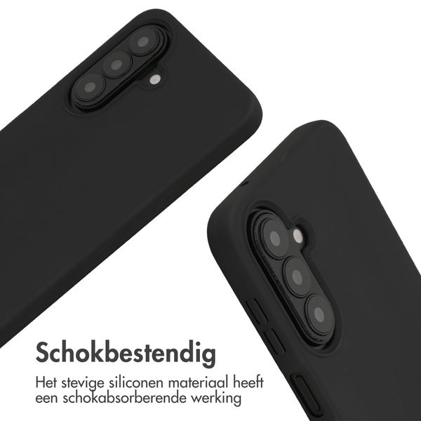 imoshion Siliconen hoesje met koord Samsung Galaxy A27 (5G) - Zwart