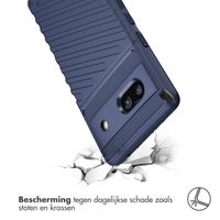 imoshion Thunder Backcover Google Pixel 7a - Donkerblauw