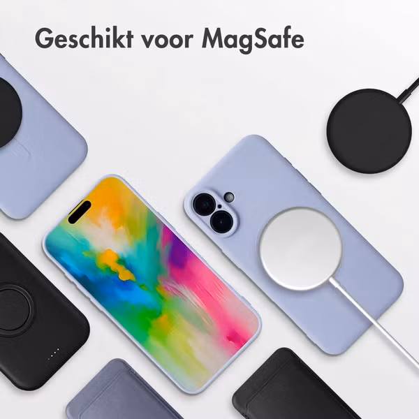 imoshion Color Backcover met MagSafe Apple iPhone 16 - Lila