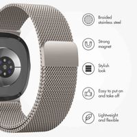 imoshion Milanese magnetic band Samsung Galaxy Watch 9 (40/44mm) / Watch 8 (40/44mm) / Classic (46mm) - Starlight