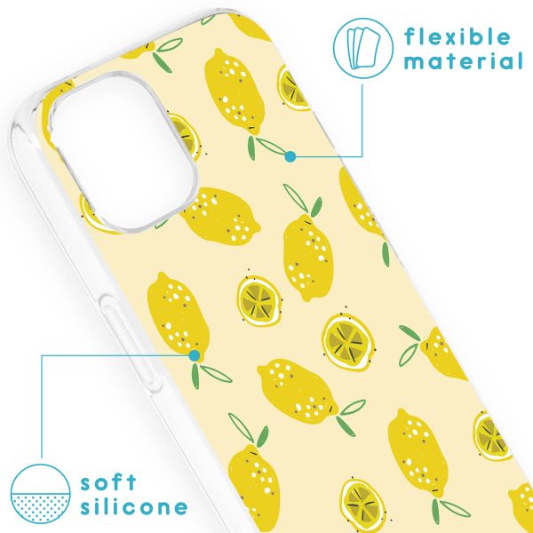 imoshion Design hoesje iPhone 13 - Lemons