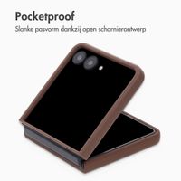 Accezz Liquid Silicone Backcover Samsung Galaxy Z Flip 8 - New Tea Brown