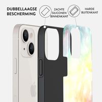 Burga Tough Backcover iPhone 14 - New Flame Rainbow