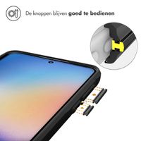 imoshion Rugged Hybrid Case Samsung Galaxy A55 - Zwart