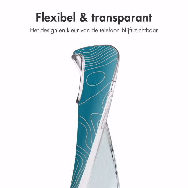 imoshion Design hoesje Apple iPhone 16 Pro - Topo Turquoise