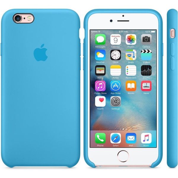 Apple Silicone Backcover iPhone 6 / 6s - Blue