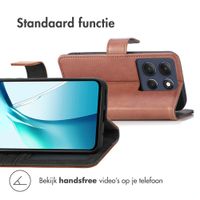 imoshion Luxe Bookcase Motorola Moto G56 - Bruin