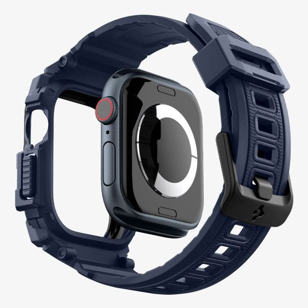 Spigen Rugged Armor™ Pro Case Apple Watch Series 10 / 11 - 46 mm - Navy Blue