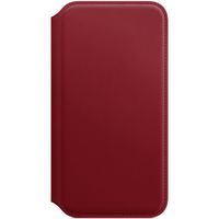 Apple Leather Folio Bookcase iPhone X / Xs - Red