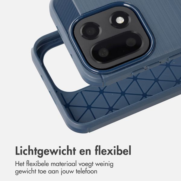 imoshion Brushed Backcover OnePlus 15 - Donkerblauw