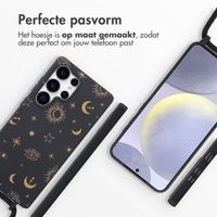 imoshion Siliconen design hoesje met koord Samsung Galaxy S25 Ultra - Sky black