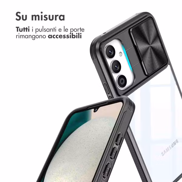 imoshion Camslider Backcover Samsung Galaxy A34 (5G) - Zwart