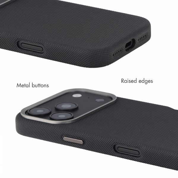 Accezz Mesh Back Cover with MagSafe Apple iPhone 17 Pro Max - Black