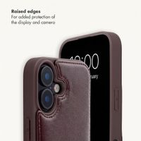Selencia Nova Phone Case with Cord and Card Holder Apple iPhone 17 - Checks