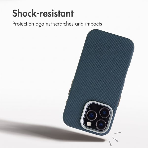 Accezz Mesh Back Cover with MagSafe Apple iPhone 16 Pro - Dark Blue