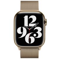 Apple Milanese Loop Band Apple Watch Series 1 t/m 9 / SE (38/40/41 mm) | Series 10 (42 mm) - Gold