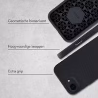 Accezz Tough Backcover met MagSafe Apple iPhone 17e / 16e - Zwart